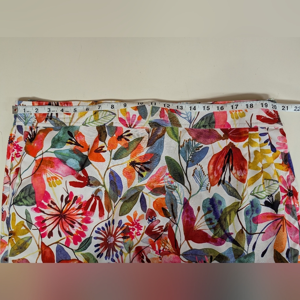 RipSkirt Hawaii Wrap Skirt Length‎ 3 Wildflower Watercolor Beach Cover Up - Picture 14 of 16